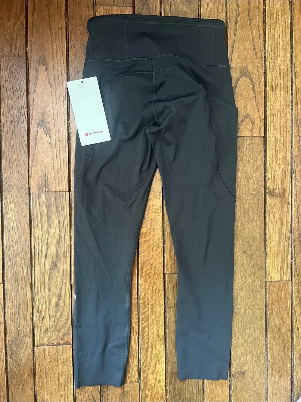 Lululemon Graphite Grey Fast and Free HR Crop 23
